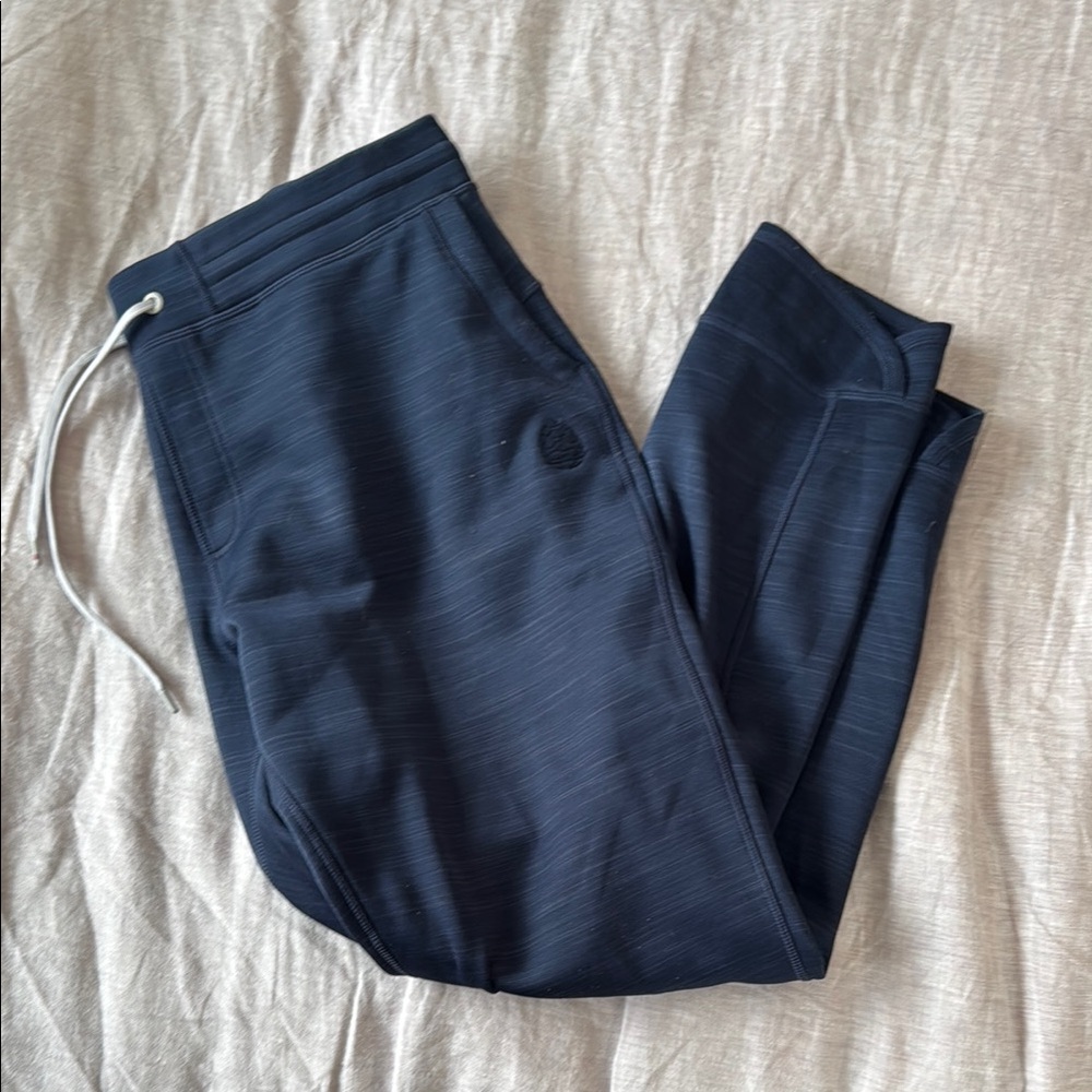 Stio navy fleece pants/large some pilling